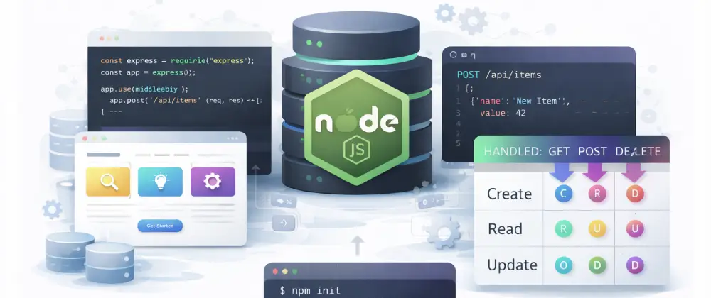 Build a backend API with Node.js