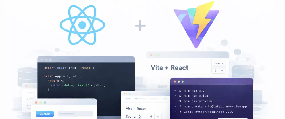 Build a React app with Vite